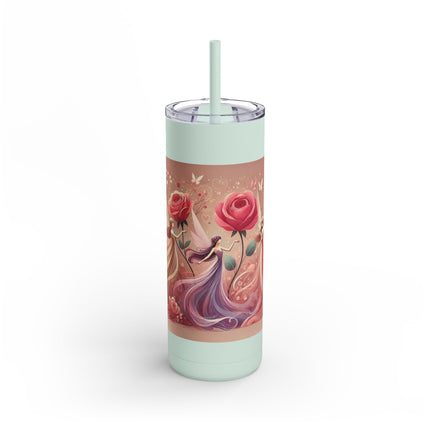 Whimsical Fairies Skinny Matte Tumbler, 20oz