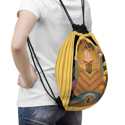 June & Pearl, Alexandrite Zodiac Drawstring Bag
