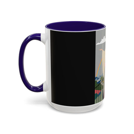 Rainbow Reverie Colorful Mugs – Elegant Renewal & Serene Beauty