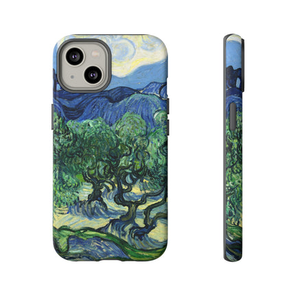 Olive Trees by Vincent Van Gogh Phone Cases
