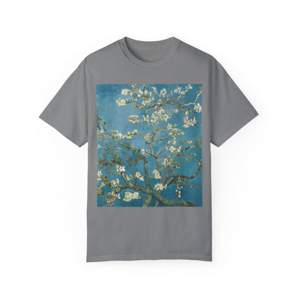 Almond Blossom by Vincent van Gogh Unisex Garment-Dyed T-shirt