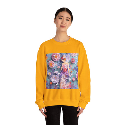 Aster Fairy Unisex Heavy Blend™ Crewneck Sweatshirt