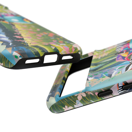 Stripes on Wheels Phone Cases