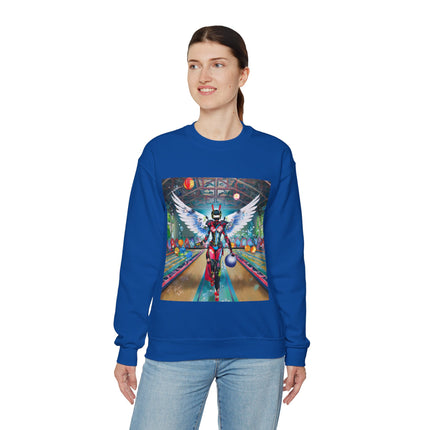 Samurai Robot Angels Unisex Heavy Blend™ Crewneck Sweatshirt