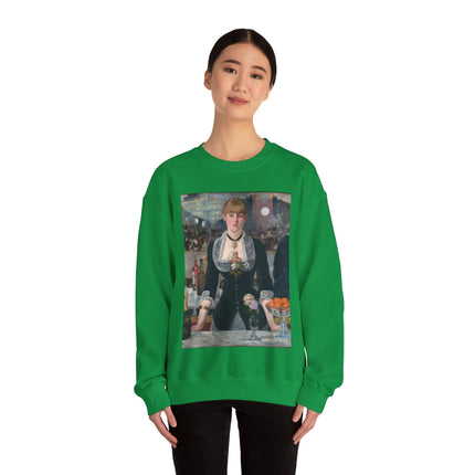 A Bar at the Folies-Bergère by Edouard Manet Heavy Blend™ Crewneck Sweatshirt