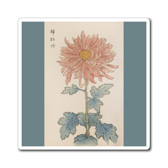 Keika Hyakugiku, Pl.15 by Keika Hasegawa Magnets (3 Sizes)