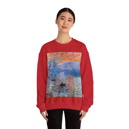 Sunrise by Claude Monet Heavy Blend™ Crewneck Sweatshirt
