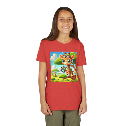 Giraffe Lookout Youth Short Sleeve Tee