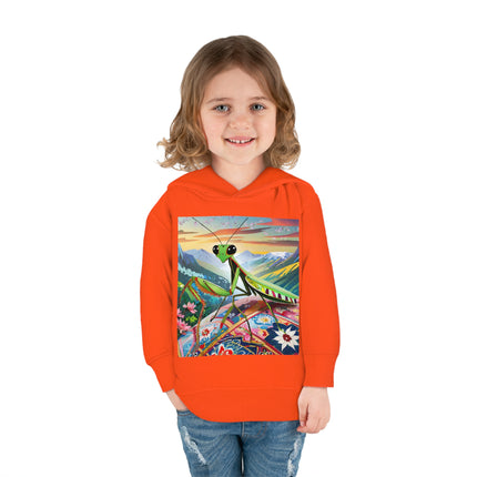 The Joyful Mantis Toddler Pullover Fleece Hoodie
