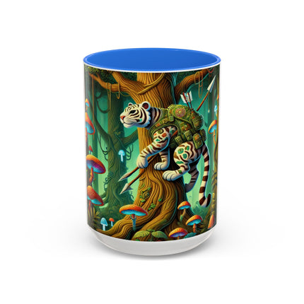 Silent Stripes Colorful Mugs (11oz, 15oz)