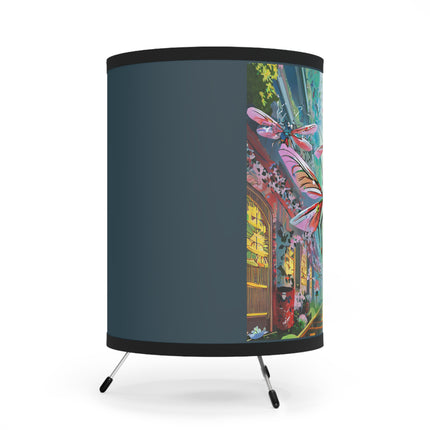 Neon Swarm Tripod Lamp