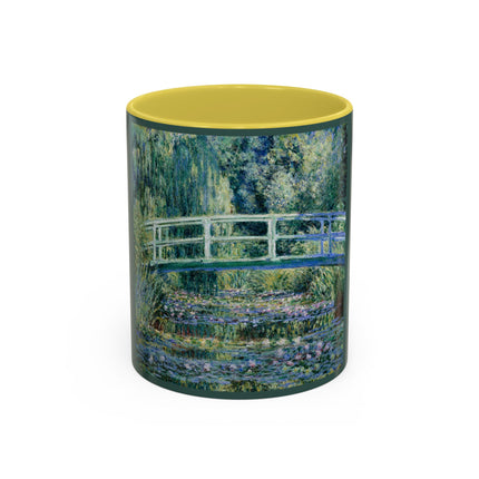 Water Lilies and Japanese Bridge by Claude Monet Colorful Mugs (11oz, 15oz)
