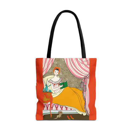 A Moment of Elegance and Comfort Tote Bag (AOP)