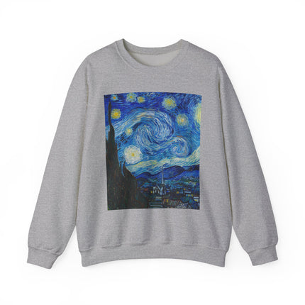 The Starry Night by Vincent Van Gogh Heavy Blend™ Crewneck Sweatshirt