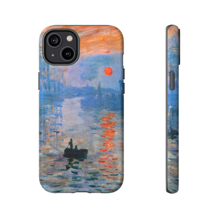 Sunrise by Claude Monet Phone Cases