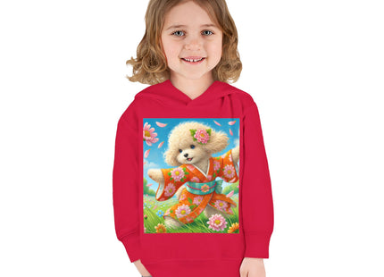 Chrysanthemum Meadow Play Toddler Pullover Fleece Hoodie