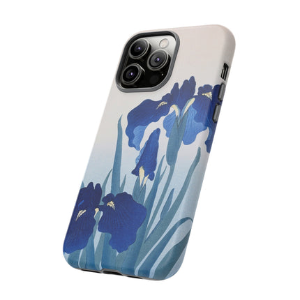 Iris Flowers by Ohara Koson Phone Cases