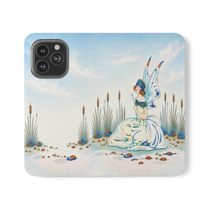 🧚🦋 The Jeweled Wing Fairy Flip Case – Art Deco Fairy Fantasy