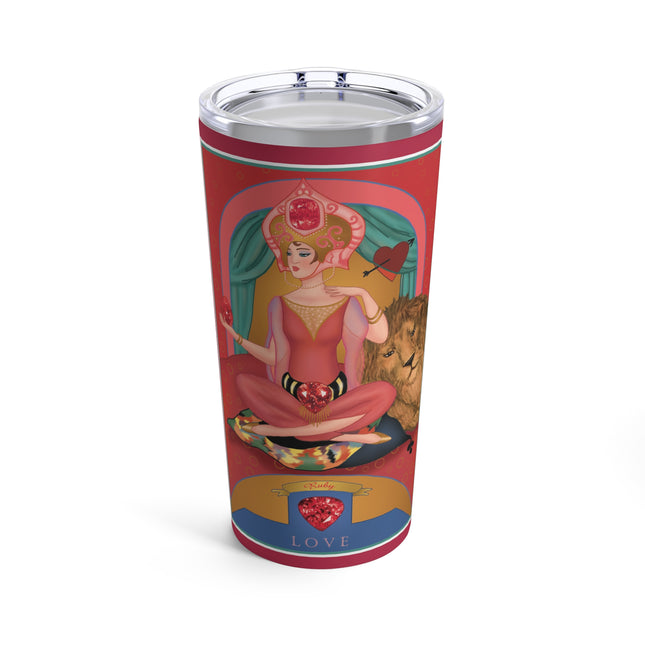 July & Ruby (from the Gem Series) by Sofia Chiostri Tumbler 20oz