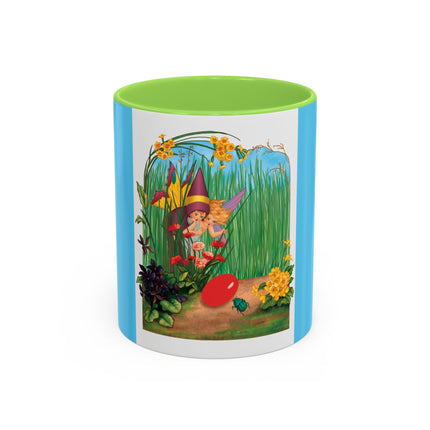 Spring Fairies & Floral Delights Colorful Mugs (11oz, 15oz)
