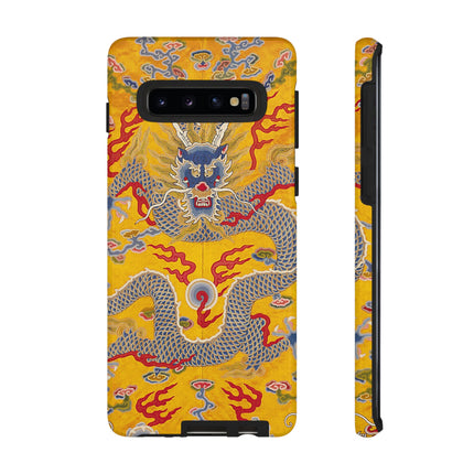 Majestic Dragon Regalia – Imperial 12-Symbol Robe Phone Cases