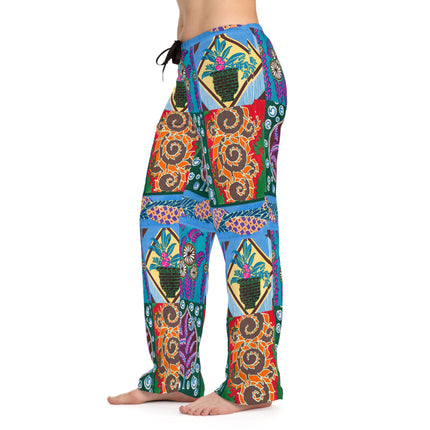 Floral Design by Emile-Alain Séguy Women's Pajama Pants (AOP)