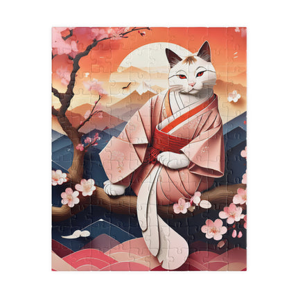 Japanese Bobtail's Repose Puzzle (110, 252, 520, 1014-piece)