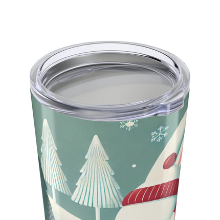 Candy Cane Timekeeper Bunny Tumbler 20oz