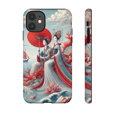 Ladies by the Quiet Sea Phone Cases