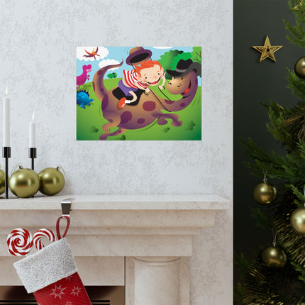 Rip-Roaring Fun Premium Matte Horizontal Posters