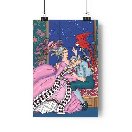 The Jealous Parrot by George Barbier Giclée Art Print