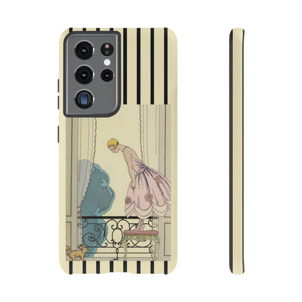 Falbalas et fanfreluches, La Souris by George Barbier Phone Cases