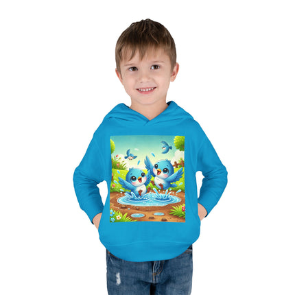 Bluebird Playtime Toddler Pullover Fleece Hoodie