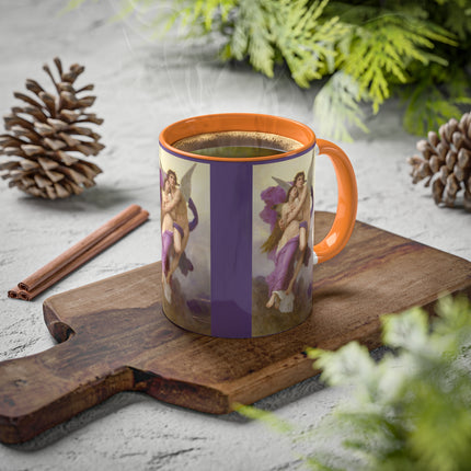 The Abduction of Psyche by William Bouguereau Colorful Mugs, 11oz