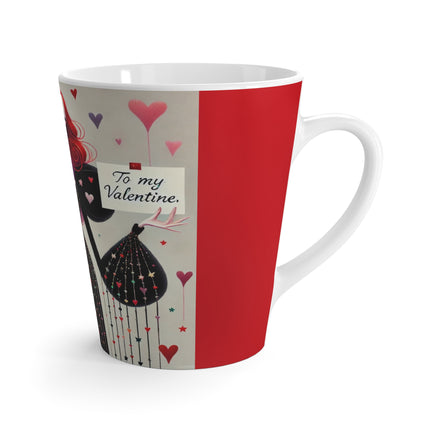 To My Valentine Latte Mug