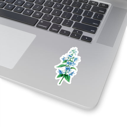 Bellflower botanical illustration by Pierre-Joseph Redouté Kiss-Cut Stickers (4 Sizes)