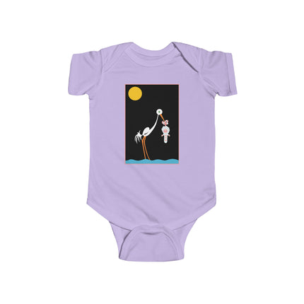 Moonlit Reverie Baby Bodysuit – Starlit Dreams & Timeless Arrival