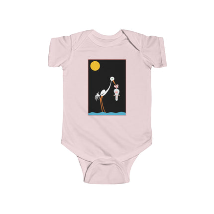 Moonlit Reverie Baby Bodysuit – Starlit Dreams & Timeless Arrival