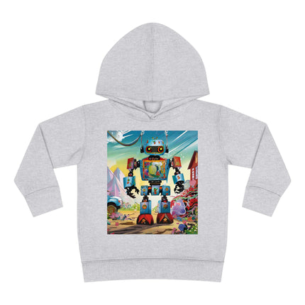 The Rusty Robot Toddler Pullover Fleece Hoodie