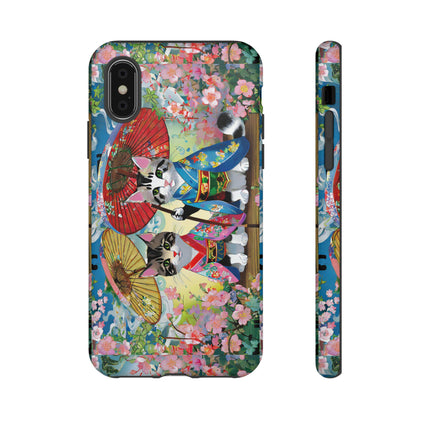 Kimono Kitties Phone Cases