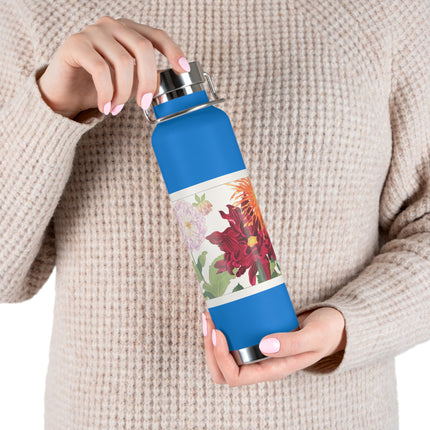 Dahlia by Tanigami Kônan Copper Vacuum Insulated Bottle, 22oz