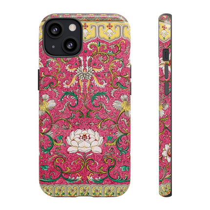 Pink Floral Pattern by Owen Jones Phone Cases