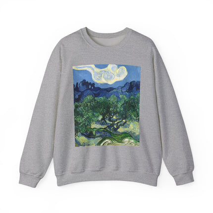 Olive Trees by Vincent Van Gogh Unisex Heavy Blend™ Crewneck Sweatshirt