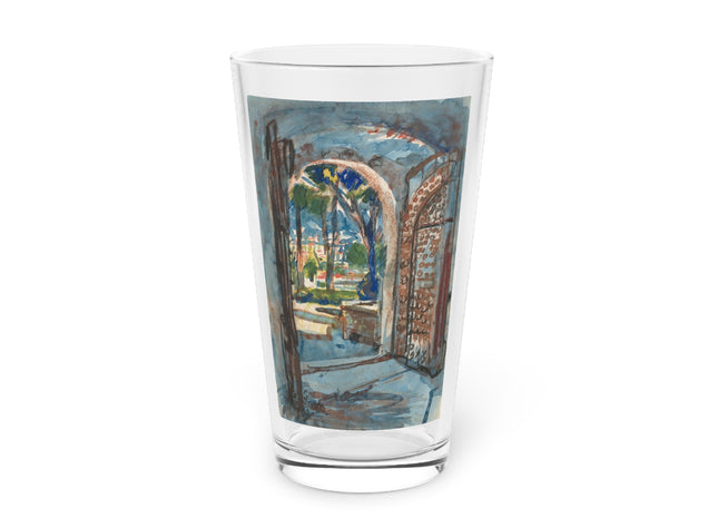 Gate in S. Miniato by Martin Monnickendam Glass, 16oz