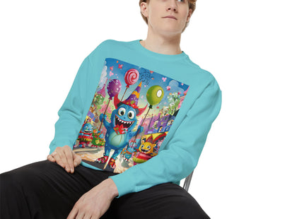 Monster Parade Madness Unisex Garment-Dyed Sweatshirt