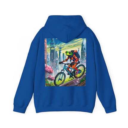 Cyberpunk Frog – Heavy Blend™ Hooded Sweatshirt