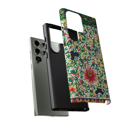 Colorful Floral Pattern by Owen Jones Phone Cases