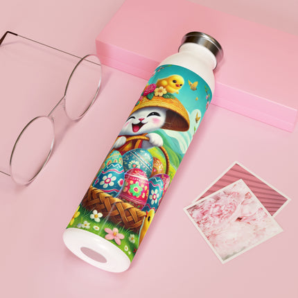 Geisha Kitten’s Easter Delight Slim Water Bottle
