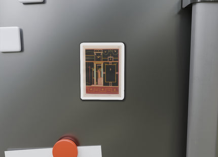 Pompeii Walls Pl.04 by Victor Steeger Die-Cut Magnets (5 Sizes)