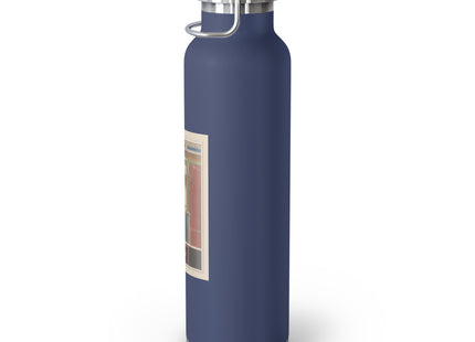 Pompeii Wall Pl.20 by Victor Steeger Copper Vacuum Insulated Bottle, 22oz